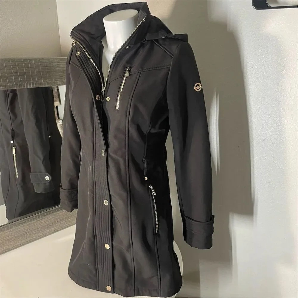 COPY - Michael Kors Women's Hooded Black coat Size S